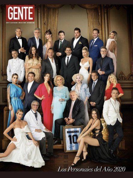 Así se ve la tapa de Gente tan cuestionada en redes por el photoshop