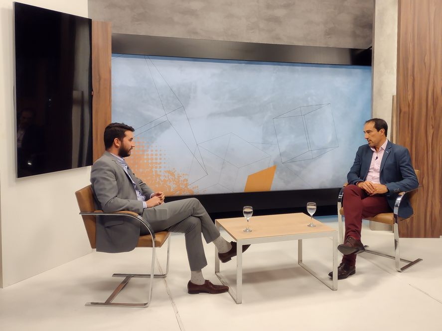 Sotelo dialogó con Fabián Debesa.