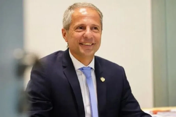  El intendente de San Francisco, Damián Bernarte