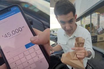 mira el video: estaba borracho, le transfirio plata a su ex novia y es viral