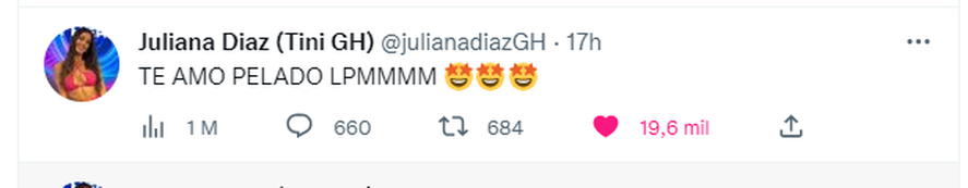 Maxi salvo a Nacho y Juliana lo festejó afuera de la casa de Gran Hermano