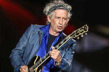 Keith Richards cumple 77 años de puro rock