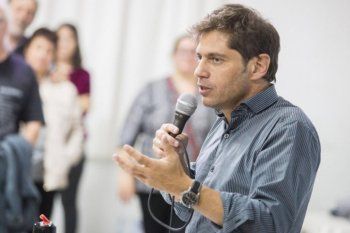 Axel Kicillof le apuntó al procurador Conte Grand. 