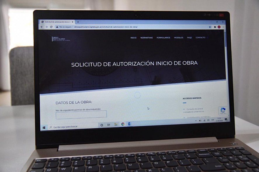 Obras Particulares de La Plata funcionará solo de forma online la próxima semana
