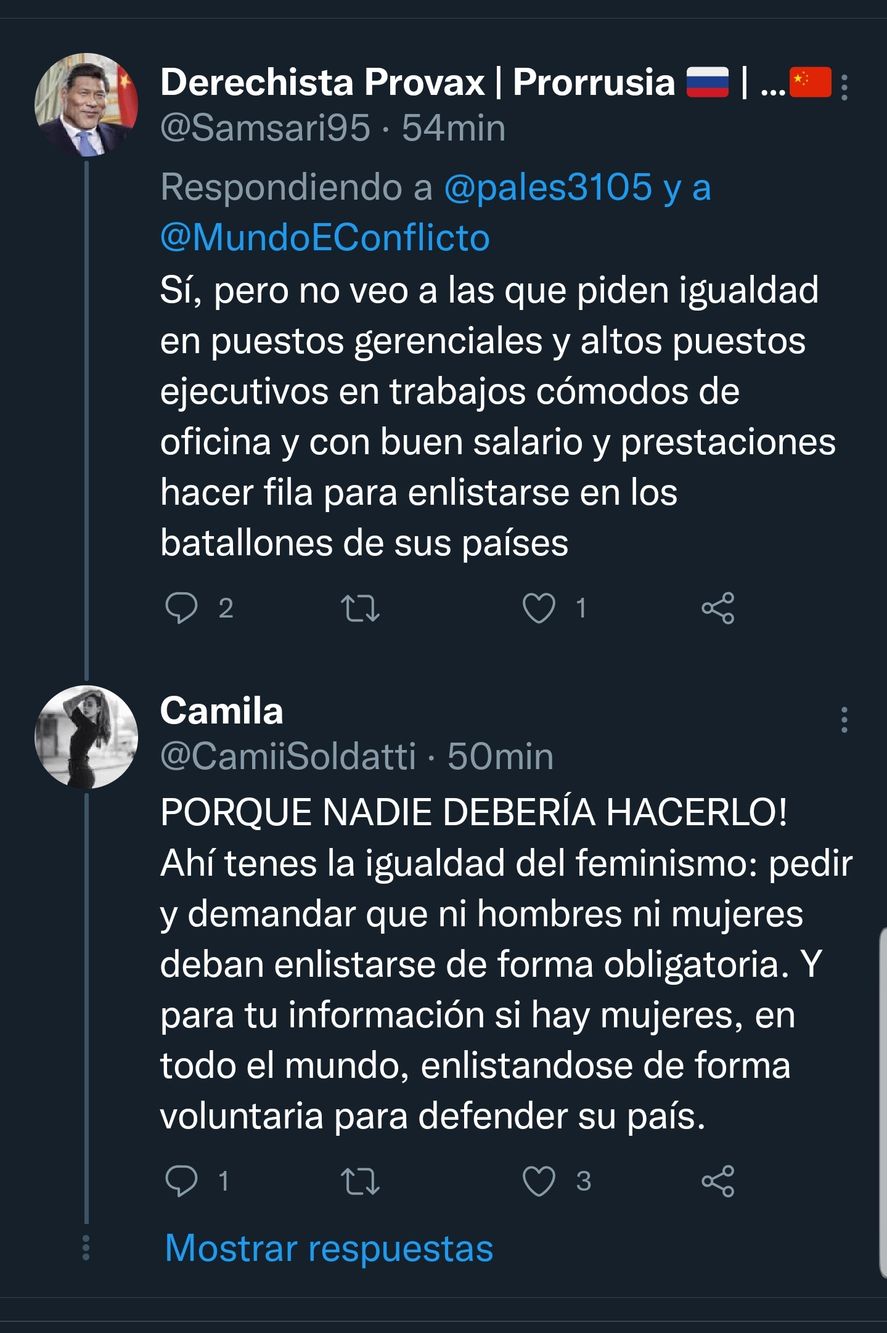 La polémica se instaló por la prohibición emitida por el gobierno de Ucrania de salir del país solo a hombres de entre 18 y 60 años. La guerra de géneros se cobra otro capítulo de ataque al colectivo feminista 