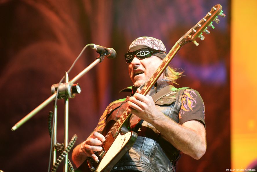 La Renga, Estadio Único, sábado 30 de abril. Foto: Juan Ignacio Aréchaga