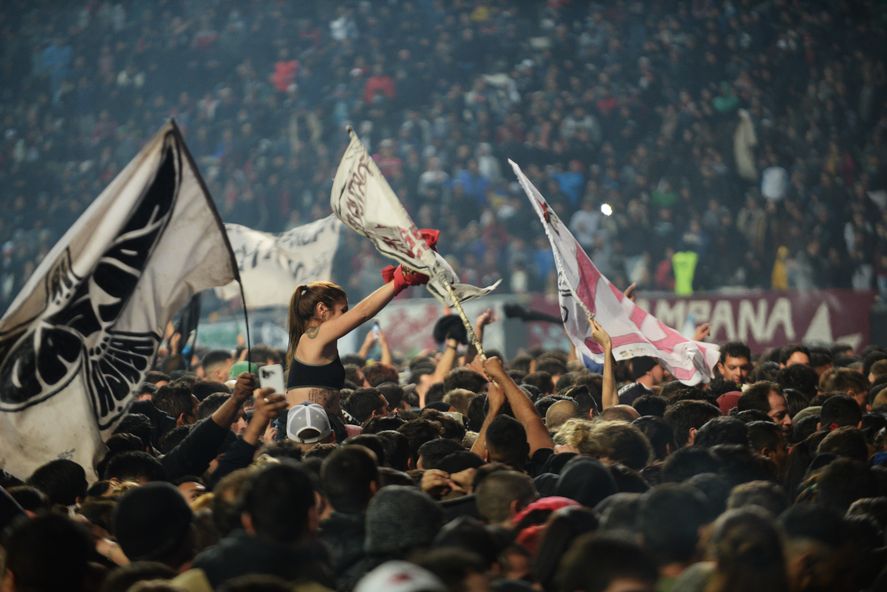 La Renga, Estadio Único, sábado 30 de abril. 