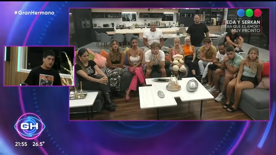 Thiago Medina fue quien ganó la prueba del líder y por ello pudo salvar a un participante de la próxima eliminación. Quiénes son los nominados de Gran Hermano.
