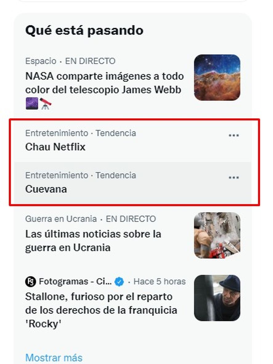 La tendencia de "Chau Netflix" por la nueva política de cobrar extra para compartir cuenta en la famosa plataforma de streaming 