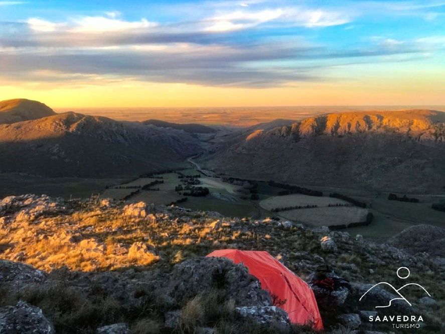 La vista desde la Estancia Cerro Áspero