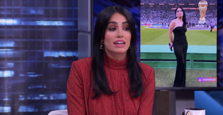 Lali Espósito contó cómo terminó cantando el himno en Qatar