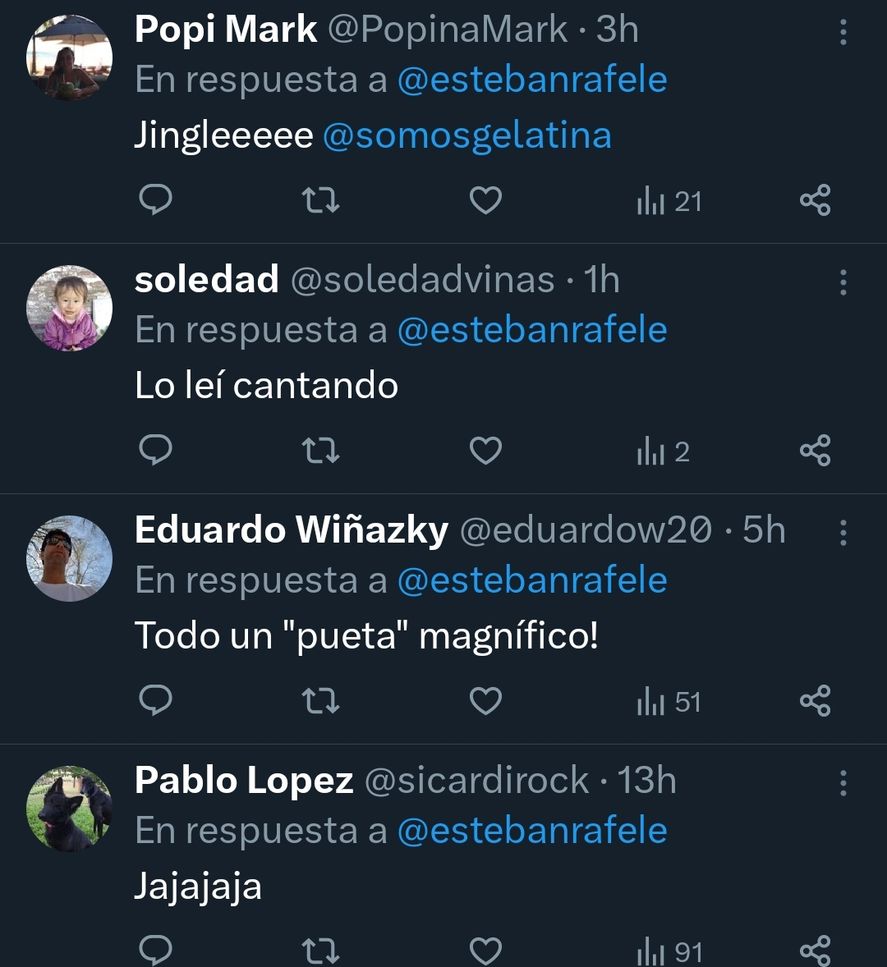 Las repercusiones por la burla a través de la letra parodia de "Yo vengo a ofrecer mi corazón", de Fito Páez, ligada al tema del 