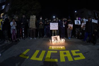 quilmes: dolor y bronca en el velatorio de lucas cancino