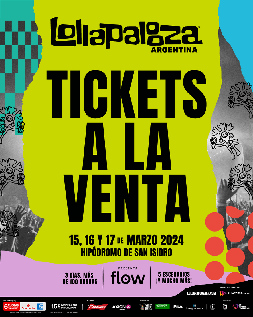 Lollapalooza Argentina ya inició la venta de abonos