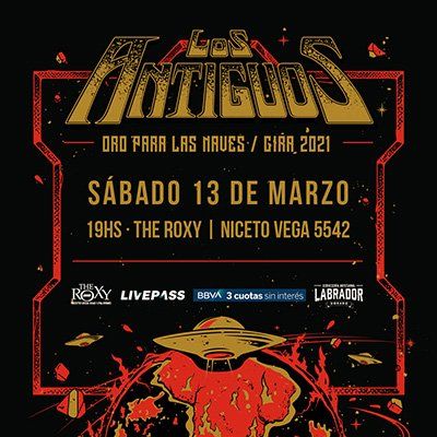Los Antiguos realizaran dos funciones en The Roxi. 
