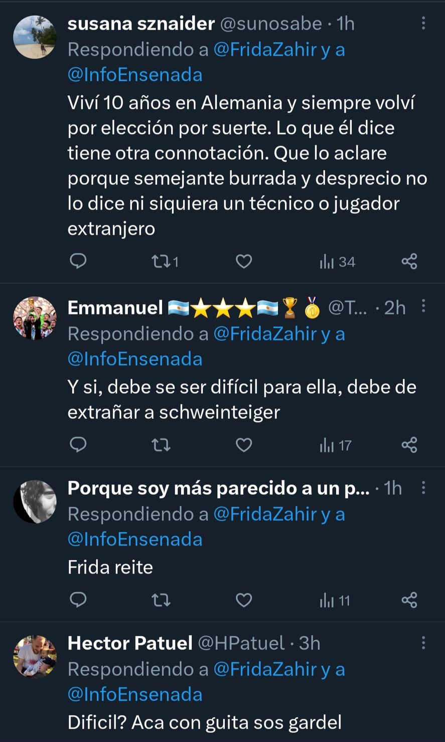 Los comentarios en redes ante la declaración del Director Técnico de River Plate acerca de su mujer que