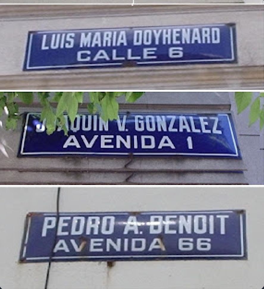 Los desconocidos nombres de las calles de La Plata 