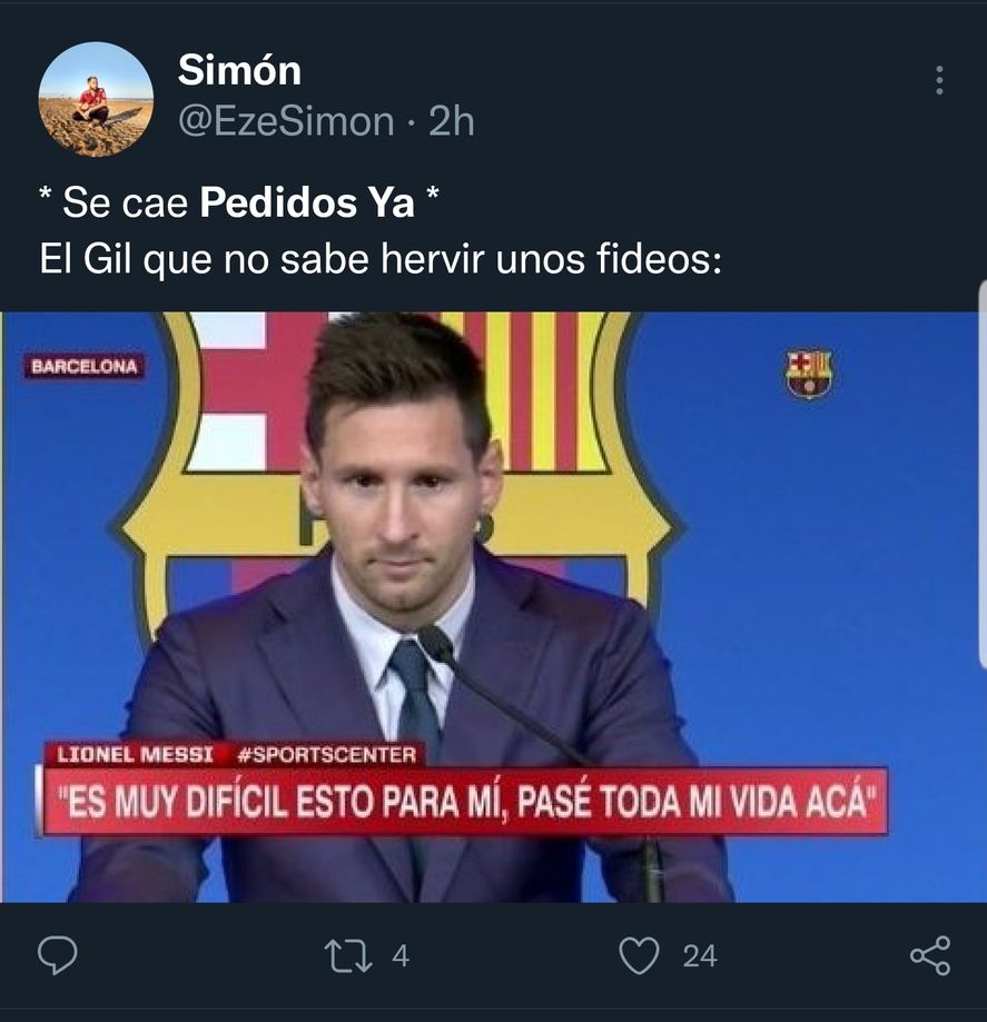 Los memes y los chistes por la caída de 