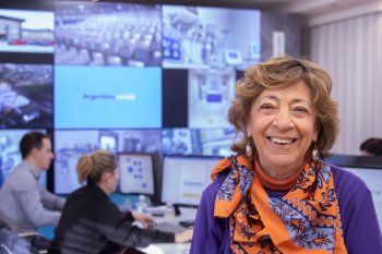 Mabel Bianco preside la Fundación para Estudio e Investigación de la Mujer (Foto: Gobierno Nacional)