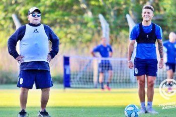 maradona en gimnasia: el dia que el diez rebautizo a miranda