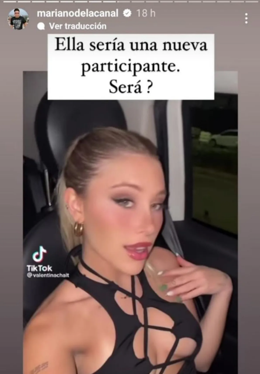 Mariano de la Canal, filtró los nombres de los participantes que ingresarían en la casa