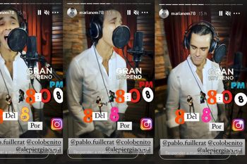 Mariano Martínez lanzará un nuevo cover este fin de semana (Foto: captura de pantalla Instagram)