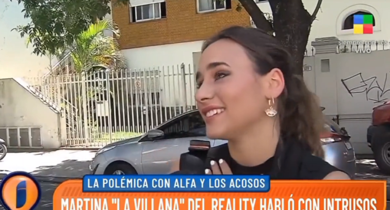 Gran Hermano: Increparon a Martina en un movil de Intrusos