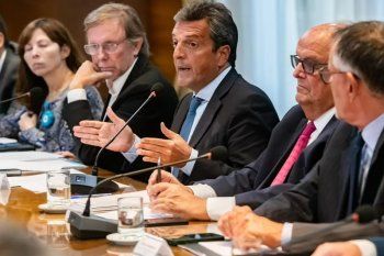 sergio massa presento las medidas de alivio por la sequia