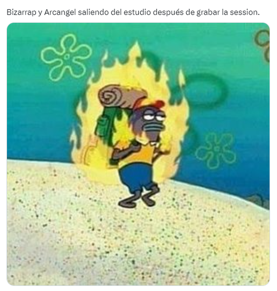 Bizarrap lanzó la Music Sessions #54 junto a Arcángel y los usuarios de las redes sociales estallaron con publicaciones y memes.