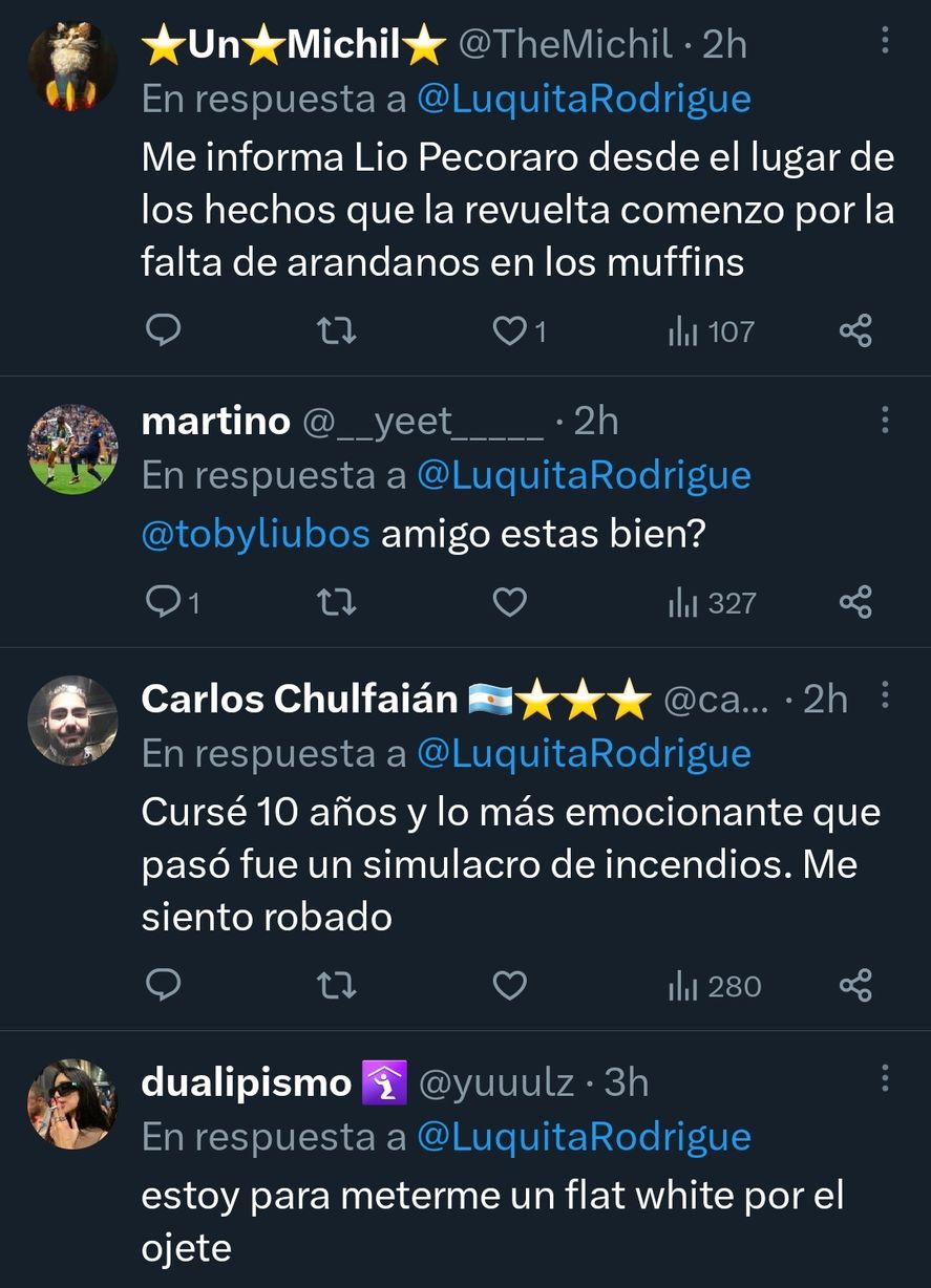 Memes y comentarios mordaces en redes por el comunicado de la UADE, tras cerrar sus puertas ante la manifestación de piqueteros en CABA 
