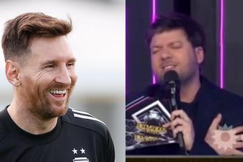 En la puerta de los parecidos apareció un participante muy parecido a Lionel Messi
