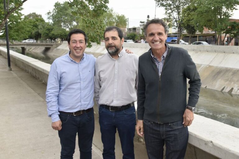 San Martín: inauguran una obra en el Canal José Ingenieros