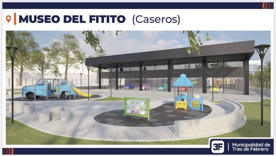 Así será el Museo del Fitito de Tres de Febrero. 