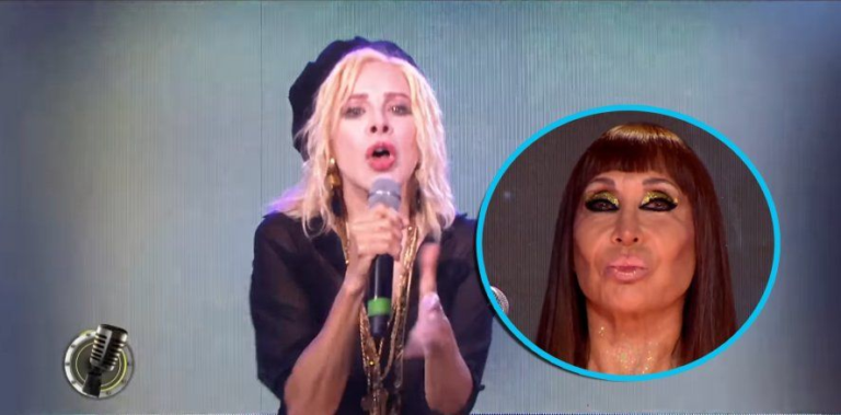 Nacha Guevara brilló cantando en vivo, pero Moria la acusó de plagio
