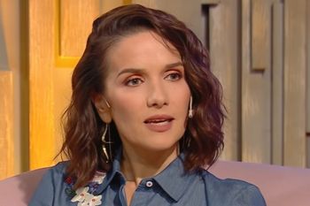 natalia oreiro y sus primeras imagenes como evita