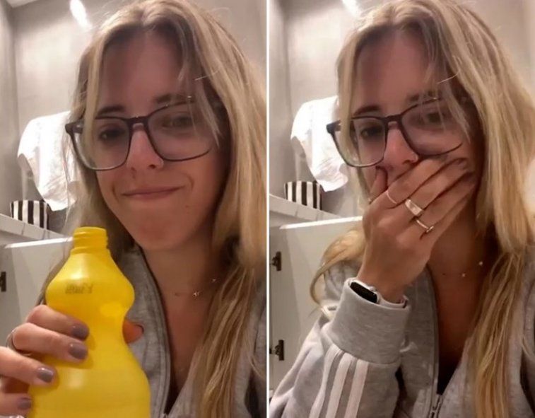 Antes de confirmar que era Covid positivo, Nati Jota olió lavandina pero no logró captar ningún aroma