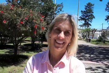 Paola Maggiotti, presidente del Concejo Deliberante de Navarro. 