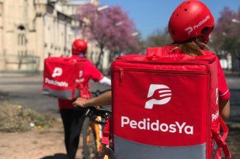Sin sindicato, quieren realizar un paro nacional: la exigencia de los repartidores de Pedidos Ya.