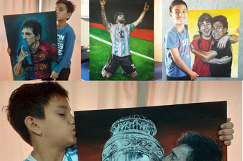 Dibujuani, un joven artista de Pergamino, realizará un nuevo sueño: de qué se trata.