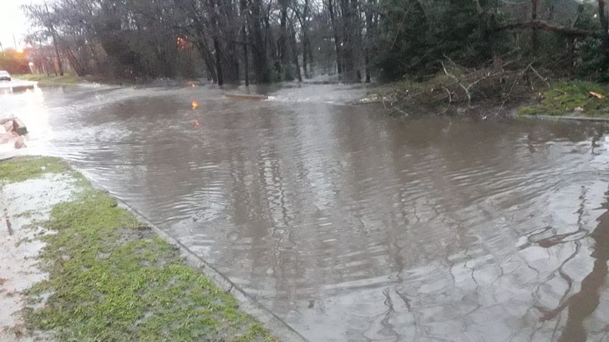 Por fuertes tormentas, La Plata amaneció con calles anegadas y arroyos desbordados Por fuertes tormentas, La Plata amaneció con calles anegadas y arroyos desbordados
