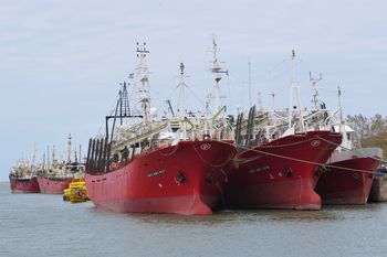 Ponen barreras antiderrames de hidrocarburos en un puerto 