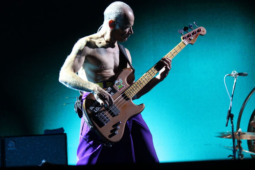 Red Hot Chili Peppers en Argentina: Flea - bajista