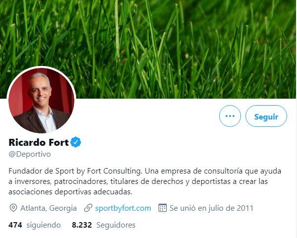 Ricardo Fort es periodista deportivo en Estados Unidos