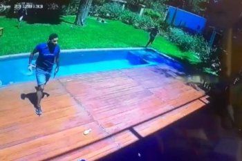 Violento robo en una quinta y otra vez un niño en el medio