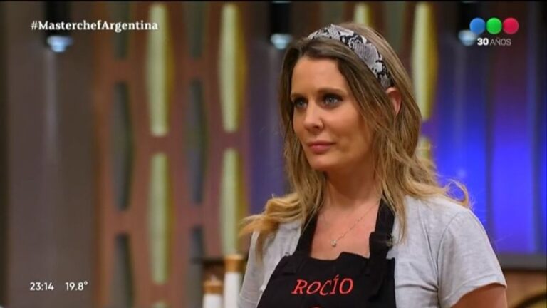 Rocío Marengo criticó a la producción de MasterChef