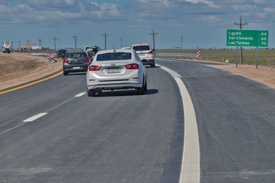La autovía de la Ruta 11 ya es transitable entre General Conesa y Mar de Ajó. Son en total 96 kilómetros.