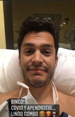 El marido de Felicitas Pizarro internado