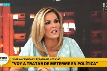 Viviana Canosa va a meterse en política. 