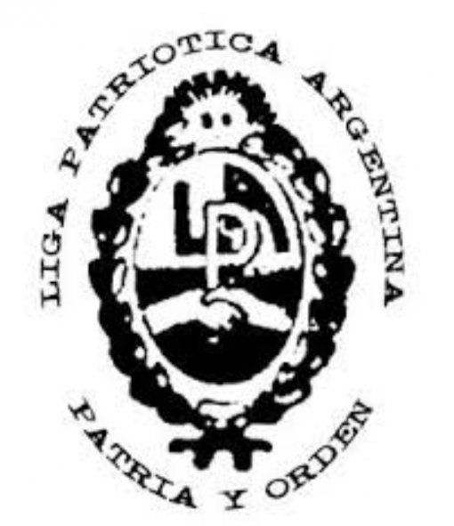 Escudo de la denominada Liga Patriótica Argentina  La historia oculta del cementerio de Avellaneda que incluye trata de mujeres 