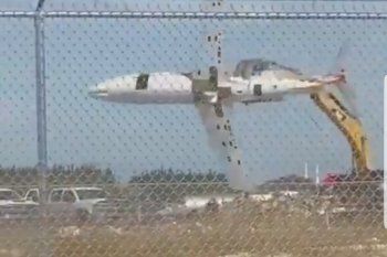 El avión que parece un juguete pero no lo es, y un video que se hizo viral